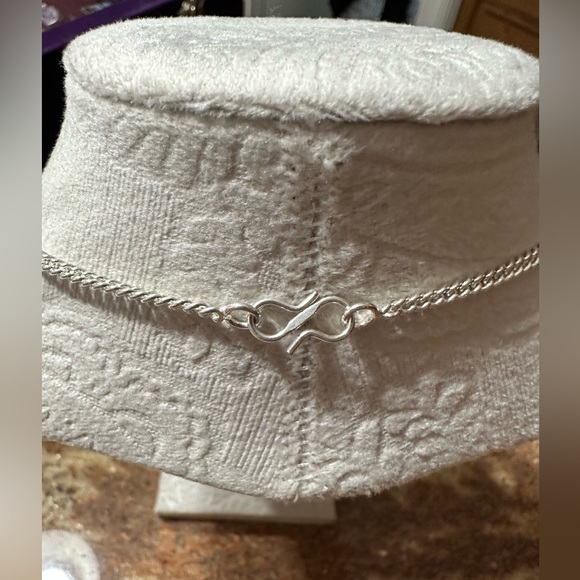 Boho Style Necklace with Natural Dendritic Agate and Biwa Pearls - Picture 7 of 8